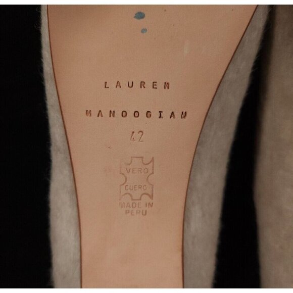 Lauren Manoogian Brushed Vault Mule 42 US 11-11.5 Hessian New - Picture 7 of 14